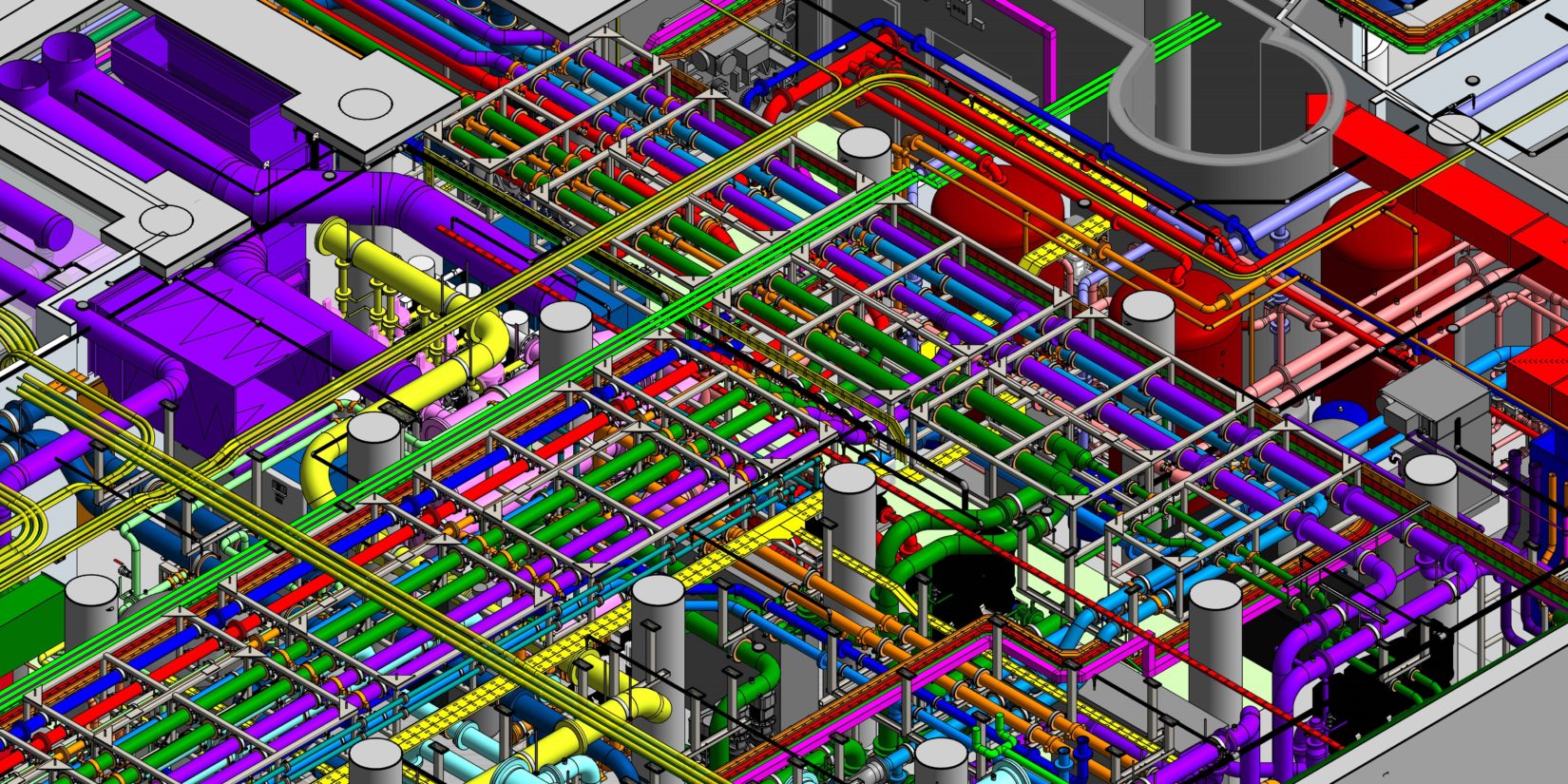 Claridges Hotel B5 plantrrom high level modules