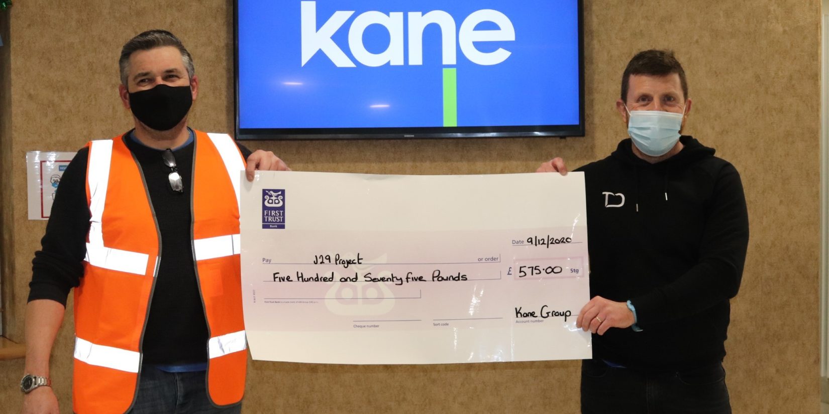 Prefabrication Donation to J29 Project 9 December 2020